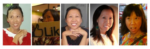 The many faces of Lani.