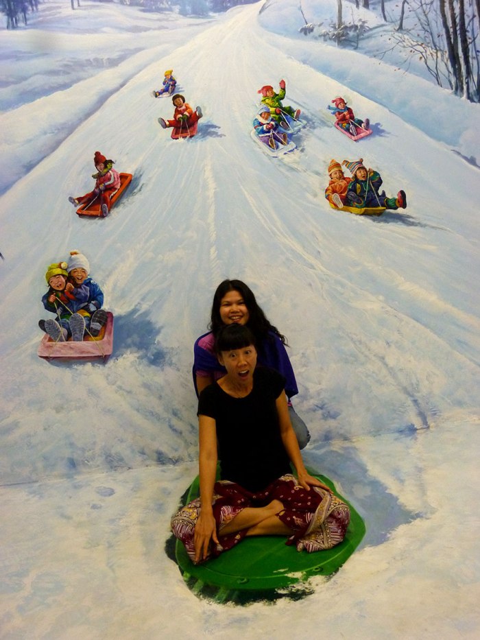 sledding