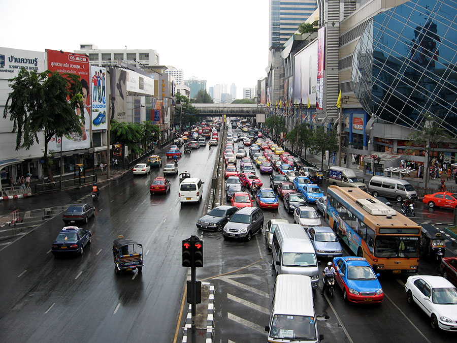 near MBK [Bangkok, 2007]