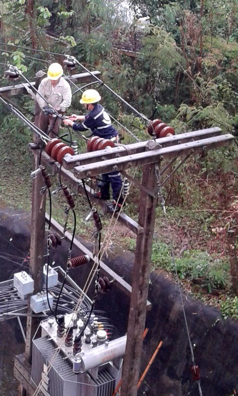 When the power goes out in Thailand