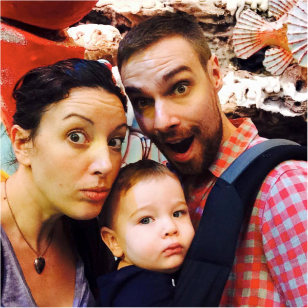 Andy and his lovely family.