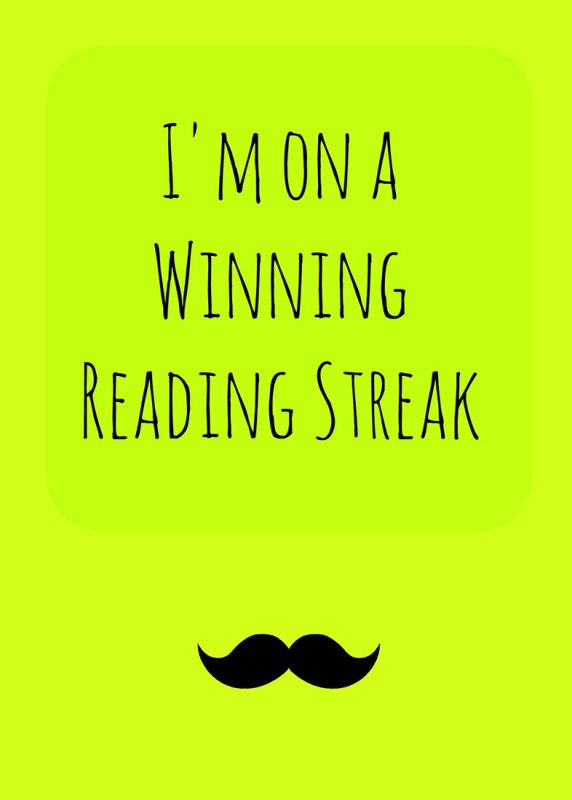 I'm-on-a-winning-reading-streak