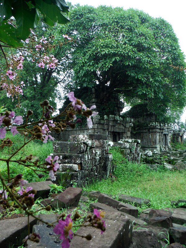 Built by Yasovarman I, Phnom Bok was part of the trilogies of mountain top temples. (Hindu-Trimurti) [9th - 10th cent.]
