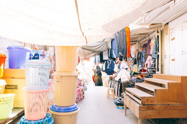 "Muharraq Souq on a quiet Sunday late morning. The mid-morning time when stalls are beginning to close. It’s a lovely time to wander around the souq if you’re not really into buying anything."
