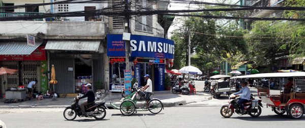 Phnom Penh a-moto-a-cyclo-and-a-tuk-tuk