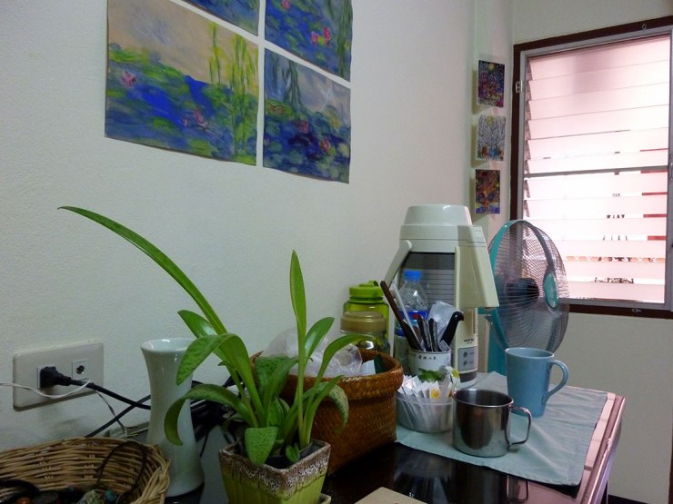 Chiang Mai studio kitchen space