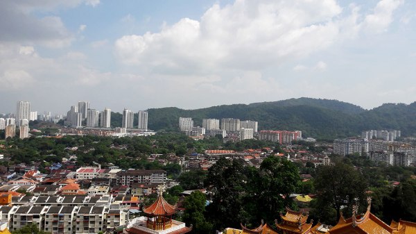 kek lok si view of penang