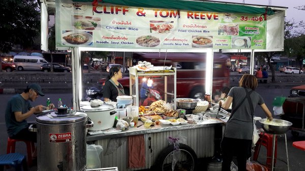 food stall in chiang mai thailand