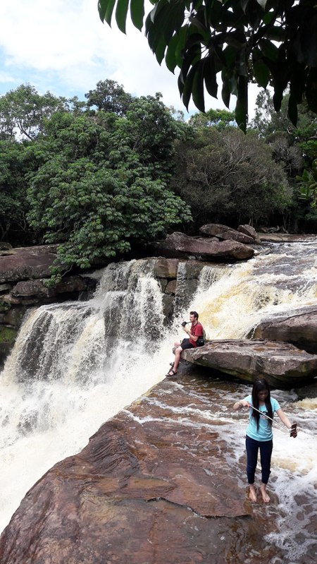 Waterfall at Bokor Mountain, Kampot, Cambodia