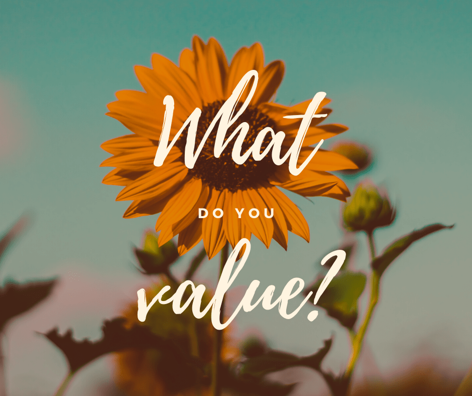 What do you&nbsp;value?